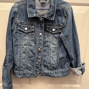 Gymboree Stylish Blue Denim Jacket for Girls size7/8